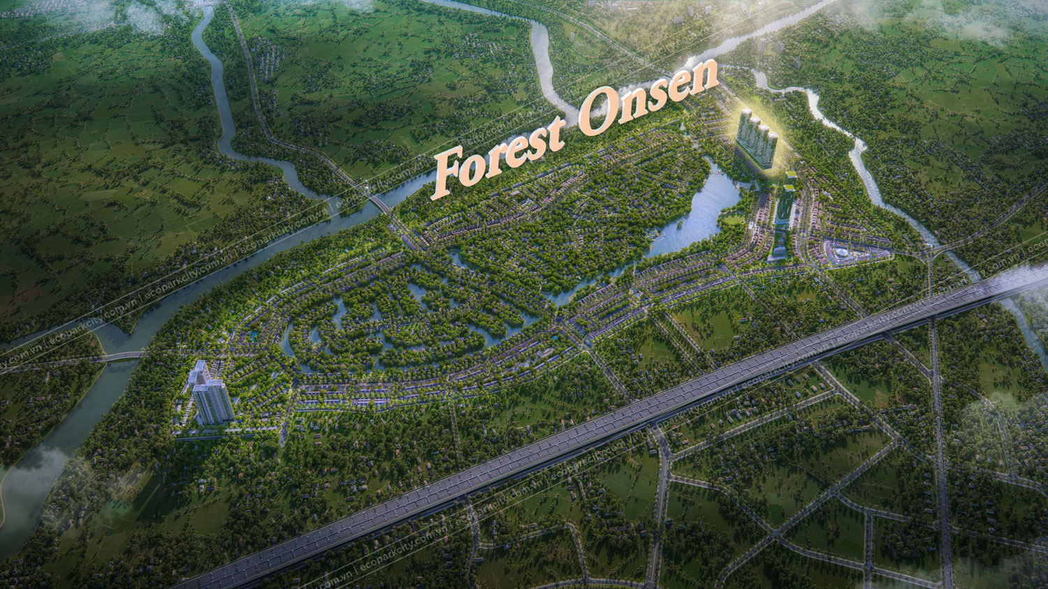 Vị trí Forest Onsen